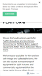 Mobile Screenshot of cameraplatform.co.za